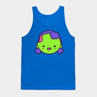 Kawaii Cute Zombie Girl Cartoon Tank Top